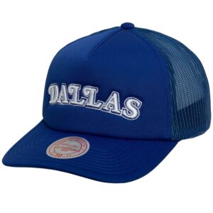 Mitchell & Ness My Towns Politics Trucker HWC Dallas Mavericks Hat White 742038