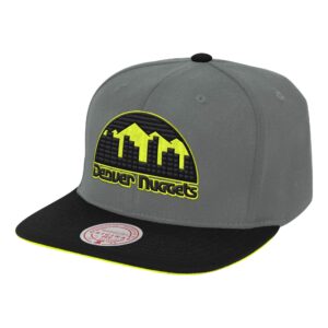 Mitchell & Ness Neon Lights Snapback HWC Denver Nuggets Hat Tang 743492