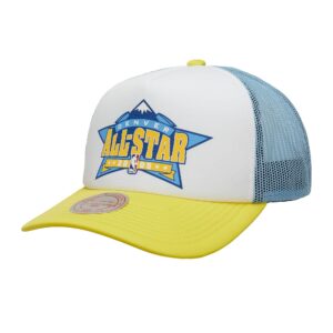 Mitchell & Ness Party Time Trucker Snapback HWC Denver Nuggets Hat Yellow 743538