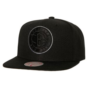 Mitchell & Ness TC Bottoms Snapback Brooklyn Nets Hat Black 737482