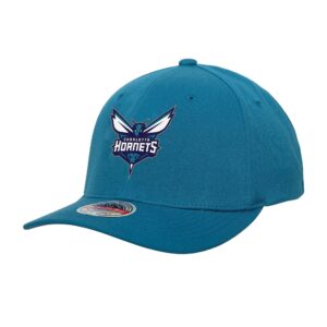 Mitchell & Ness Team Ground 2.0 Stretch Snapback Charlotte Hornets Hat Turquoise 739029