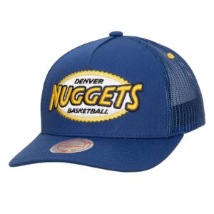 Mitchell & Ness Team Seal Trucker Snapback HWC Denver Nuggets Hat Grey 743522