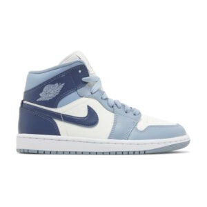 Wmns Air Jordan 1 Mid Diffused Blue Blue BQ6472 140