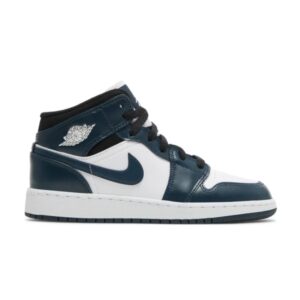 Air Jordan 1 Mid GS Armory Navy 554725 411