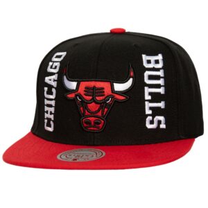 Mitchell & Ness Banners Up Snapback Chicago Bulls Hat Black 746384