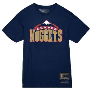 Mitchell & Ness Basic Logo 1 Tee Denver Nuggets T-Shirt Cream 744196