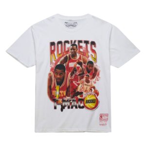 Mitchell & Ness Bling SS 2.0 HWC Houston Rockets Tracy Mcgrady T-Shirt Black 749444