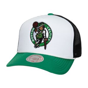 Mitchell & Ness Blocker Trucker Boston Celtics Hat Grey 746463