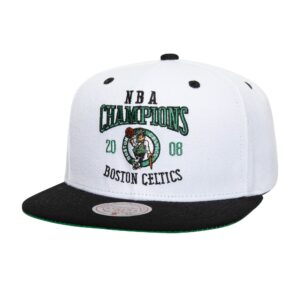 Mitchell & Ness Champ Series Snapback Boston Celtics Hat Black/White 746435