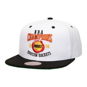 Mitchell & Ness Champ Series Snapback HWC Houston Rockets Hat White 746875