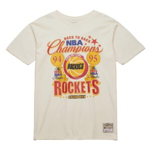 Mitchell & Ness Champions Houston Rockets T-Shirt Beige 748857