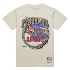 Mitchell & Ness Crown Jewels SS HWC Detroit Pistons T-Shirt Grey 743799