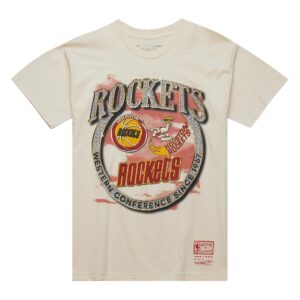 Mitchell & Ness Crown Jewels SS HWC Houston Rockets T-Shirt Beige 749456