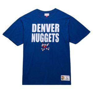 Mitchell & Ness Legendary Slub SS Denver Nuggets T-Shirt Blue 744349