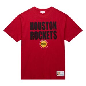 Mitchell & Ness Legendary Slub SS Houston Rockets T-Shirt Red 749481