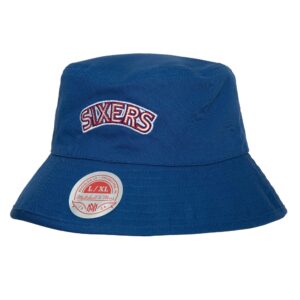 Mitchell & Ness Lifestyle Reversible HWC Philadelphia 76ers Bucket Hat Grey 745651