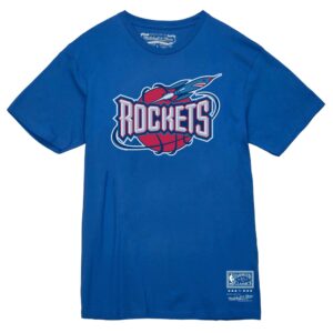 Mitchell & Ness MVP 2 Houston Rockets T-Shirt Blue 749512