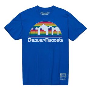 Mitchell & Ness MVP 2 Tee Denver Nuggets Blue T-Shirt Blue 744297