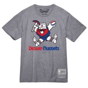 Mitchell & Ness MVP Tee Denver Nuggets Gray T-Shirt Grey 744260