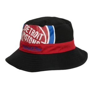 Panama Mitchell & Ness My Towns Two18 Bucket HWC Detroit Pistons Bucket Hat Brown 743604