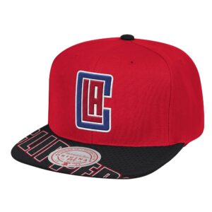 Mitchell & Ness Slash Century Snapback Los Angeles Clippers Hat White 748542