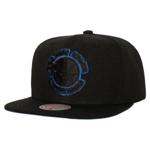 Mitchell & Ness TC Bottoms Snapback HWC Golden State Warriors Hat Black 744738