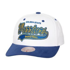 Mitchell & Ness Tail Sweep Pro Snapback Golden State Warriors Hat Yellow 744499