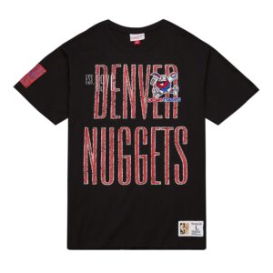 Mitchell & Ness Team OG Premium SS Denver Nuggets T-Shirt Black 744339