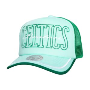 Mitchell & Ness Team Royalty Trucker Boston Celtics Hat Green 746248