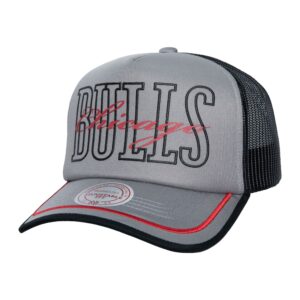 Mitchell & Ness Team Royalty Trucker Chicago Bulls Hat Grey 746307