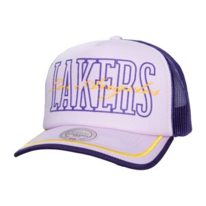 Mitchell & Ness Team Royalty Trucker Los Angeles Lakers Hat Violet 749687