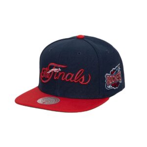 Mitchell & Ness The Finals Snapback HWC Houston Rockets Hat Red/Blue 747574