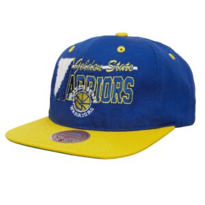 Mitchell & Ness Varsity Letter Snapback HWC Golden State Warriors Hat Blue 744634