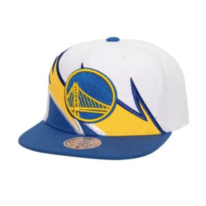 Mitchell & Ness Waverunner Snapback Golden State Warriors Hat Yellow/White/Blue 744467