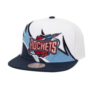 Mitchell & Ness Waverunner Snapback HWC Houston Rockets Hat White 746880