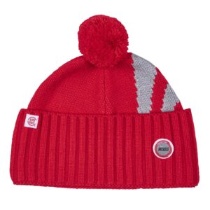 Mitchell & Ness x CLOT Pom Beanie Houston Rockets Hat Red 748193