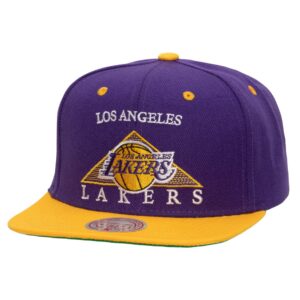 Mitchell & Ness Monument Snapback Los Angeles Lakers Hat Violet 754527