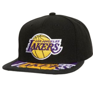 Mitchell & Ness Munch Time Snapback Los Angeles Lakers Hat Black 749886