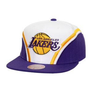 Mitchell & Ness Overhead Snapback Los Angeles Lakers Hat Purple/Yellow/White 749995