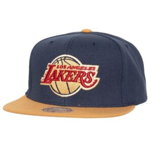 Mitchell & Ness Work It Snapback Los Angeles Lakers Hat Blue 749917