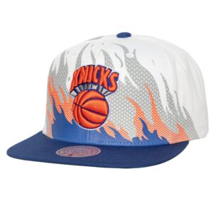 Mitchell & Ness Hot Fire Snapback HWC New York Knicks Baseball Cap Tang 765800