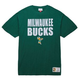 Mitchell & Ness Legendary Slub SS Tee Milwaukee Bucks Grey 758430