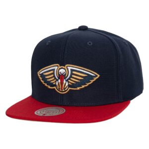 Mitchell & Ness Team 2 Tone 2.0 Snapback New Orleans Pelicans Cap Blue 763996