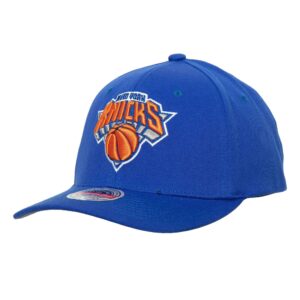 Mitchell & Ness Team Ground 2.0 Stretch Snapback New York Knicks Cap Blue 766839