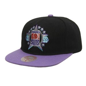 Mitchell & Ness ASG Two Tone Deadstock Snapback HWC Phoenix Suns Baseball Cap Black 770717