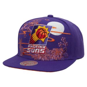 Mitchell & Ness Asian Heritage Snapback HWC Phoenix Suns Baseball Cap Green 770663