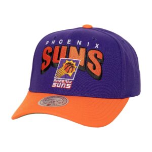 Mitchell & Ness Boom Text Pro Snapback HWC Phoenix Suns Cap Violet 770558