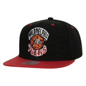 Mitchell & Ness Breakthrough Snapback HWC Philadelphia 76ers Cap Black 769894