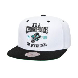 Mitchell & Ness Champ Series Snapback HWC San Antonio Spurs Baseball Cap White 771208