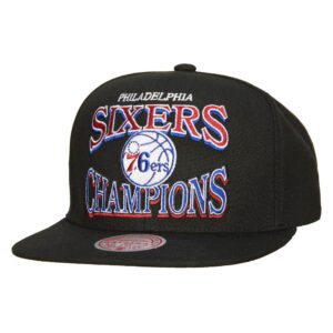 Mitchell & Ness Champions Era Snapback HWC Philadelphia 76ers Cap Red 769925